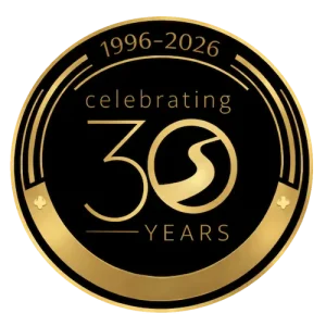 logo celebrating 30 years of RetireWise